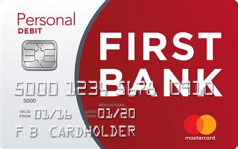 first bank debit card